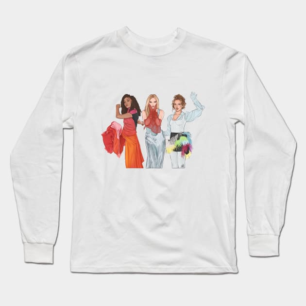 Confetti || Little Mix Long Sleeve T-Shirt by CharlottePenn